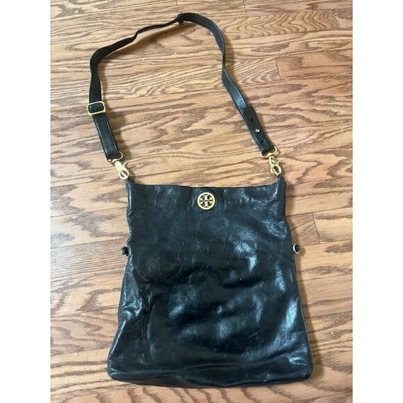 Tory Burch Leather Dena Crossbody Purse Vintage - Picture 6 of 8